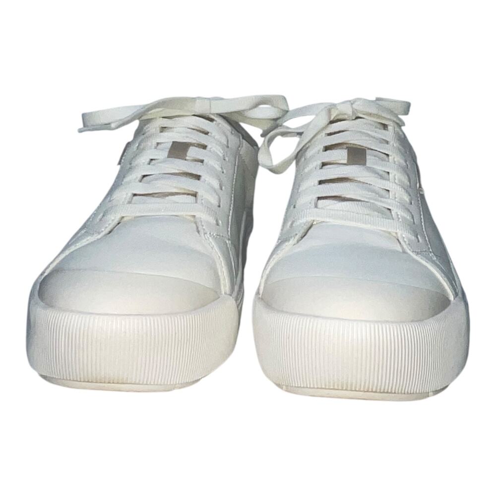 Dr. Scholl’s Women's Time Off Lace Up Platform Sneakers White Gold Size 8 - Picture 4 of 7